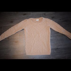 Tan Knit Sweater